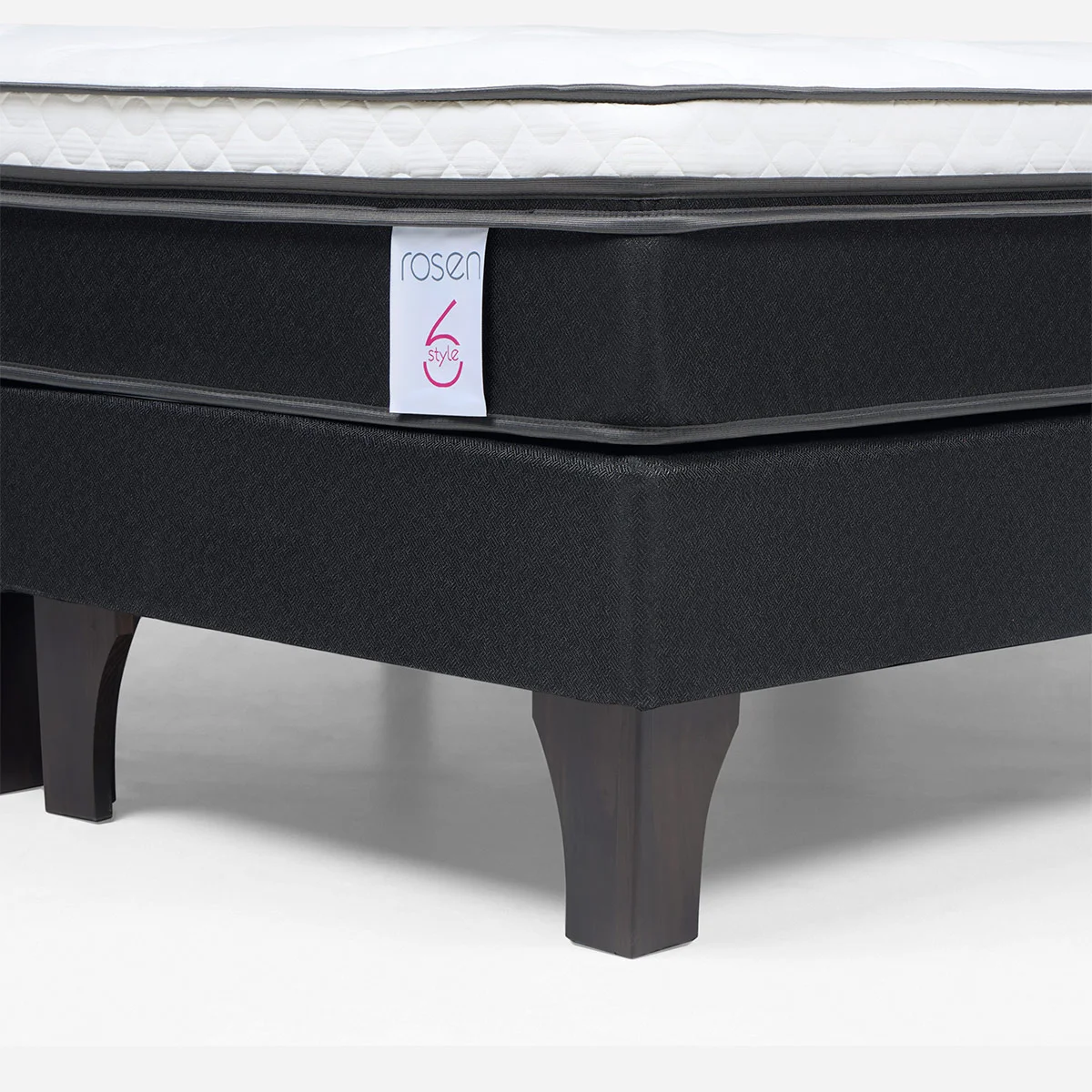 JUEGO DE DORMITORIO ROSEN CAMA EUROPEA NEW STYLE 6 KING+ RESPALDO PAUL - 6
