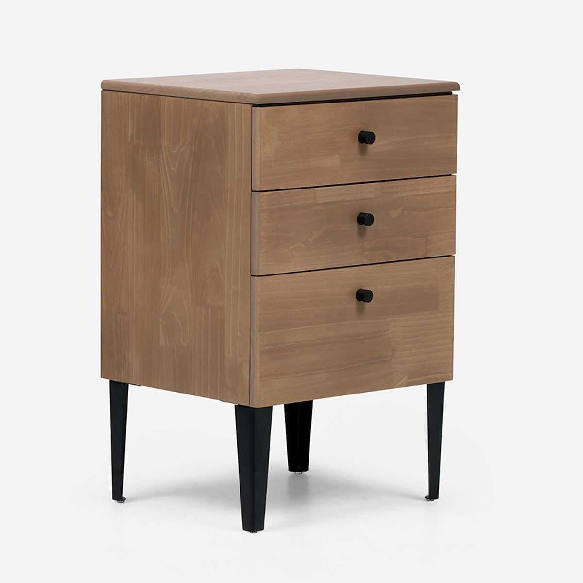 SET DE MUEBLES ROSEN DORMITORIO PAUL 2 PLAZAS MADERA CAFÉ CLARO  - 2