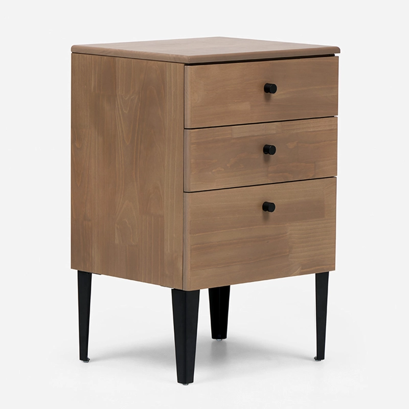VELADOR ROSEN PAUL MADERA 3 CAJONES CAFÉ CLARO  - 2