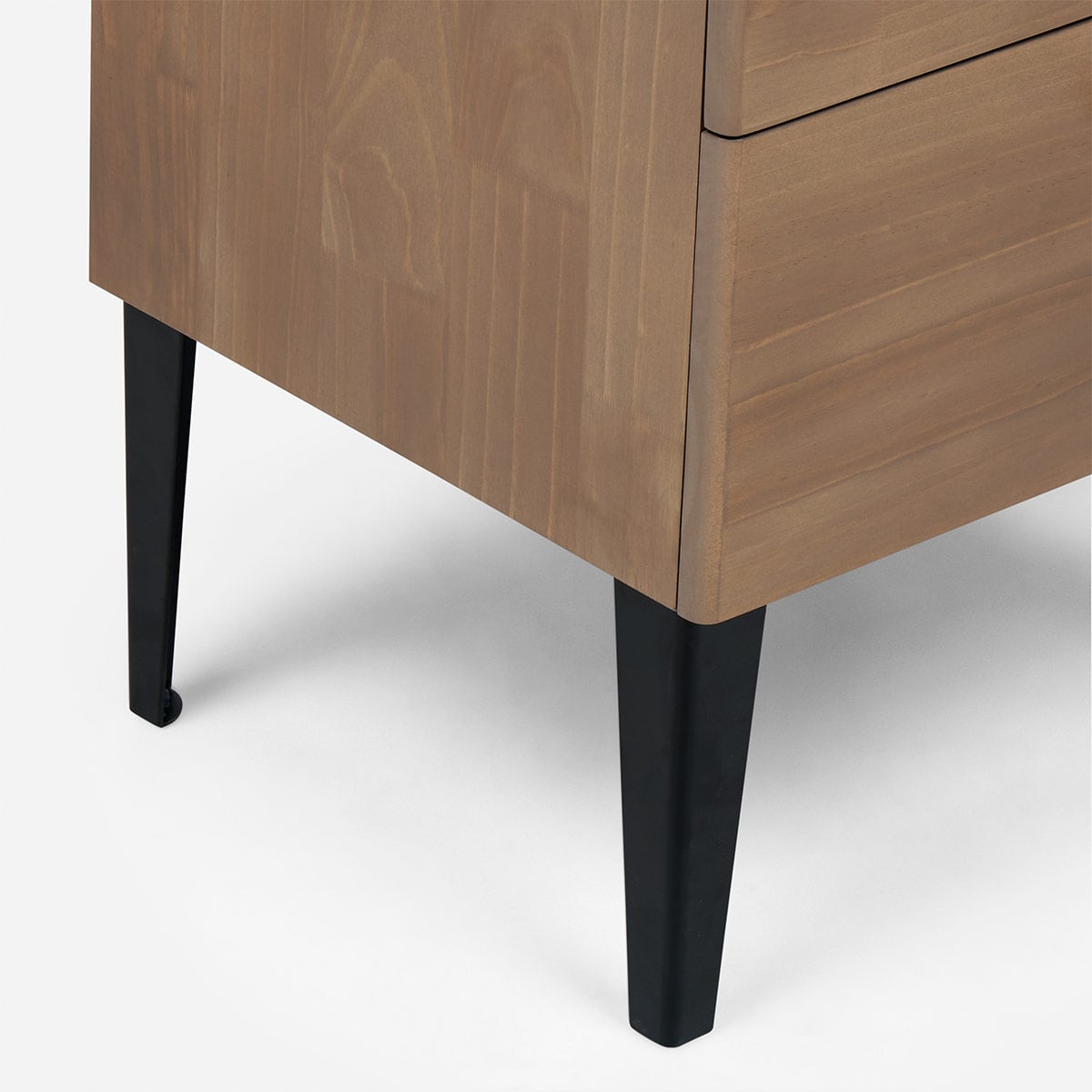 VELADOR ROSEN PAUL MADERA 3 CAJONES CAFÉ CLARO  - 4
