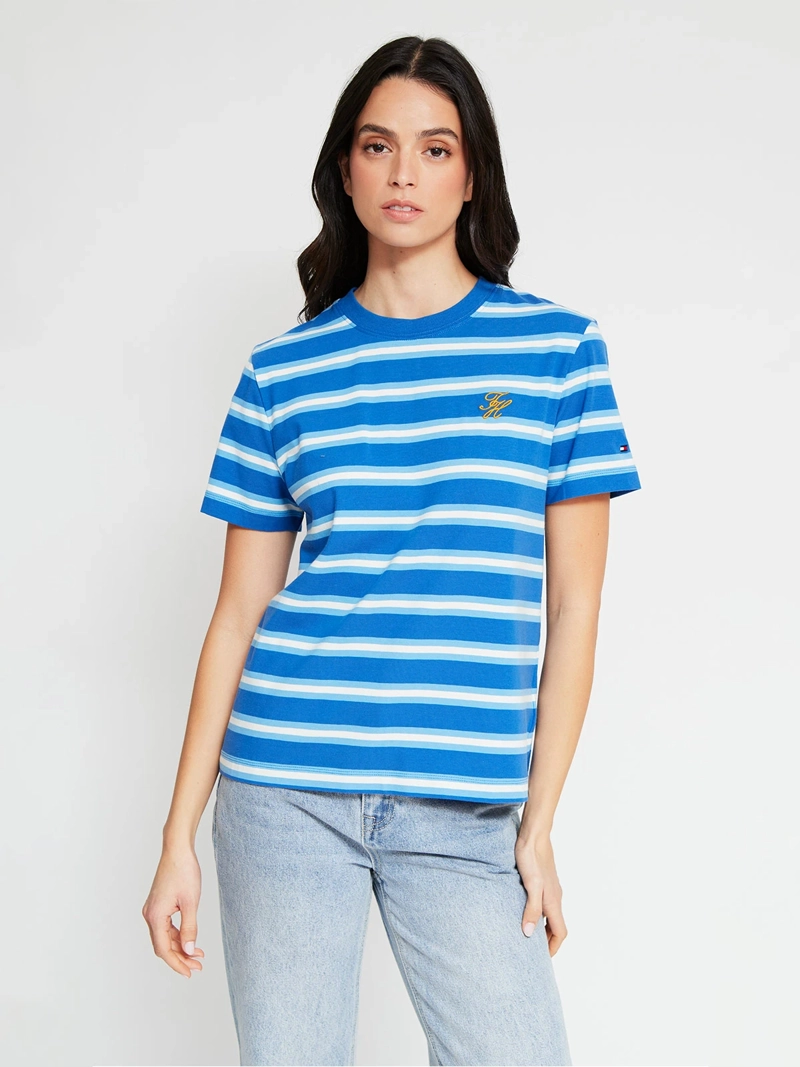 POLERA MUJER TOMMY HILFIGER MANGA CORTA ALGODÓN - 3