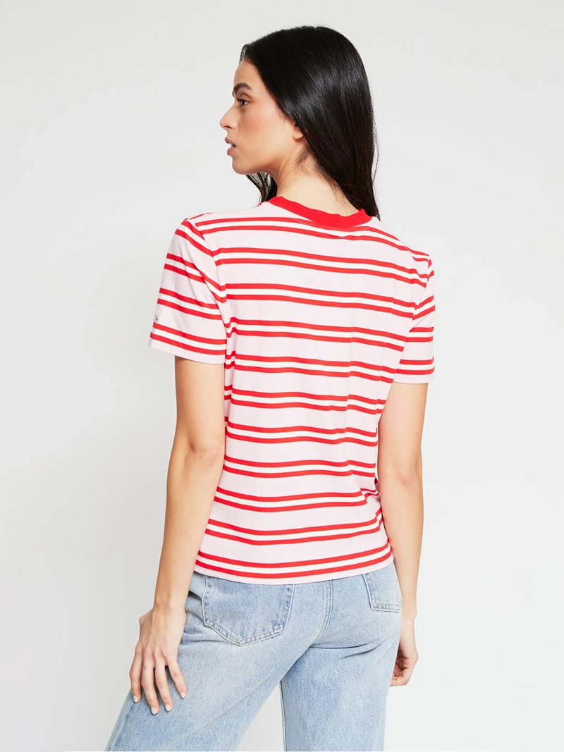 POLERA MUJER TOMMY HILFIGER MANGA CORTA ALGODÓN - 2
