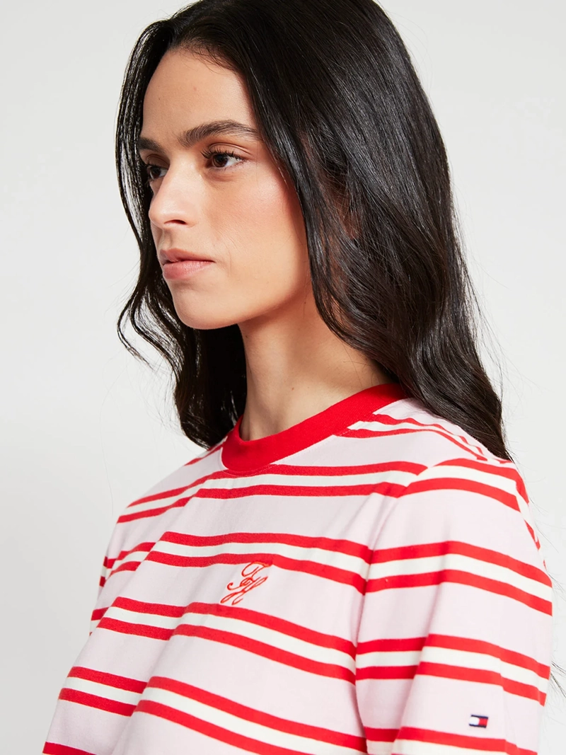 POLERA MUJER TOMMY HILFIGER MANGA CORTA ALGODÓN - 4