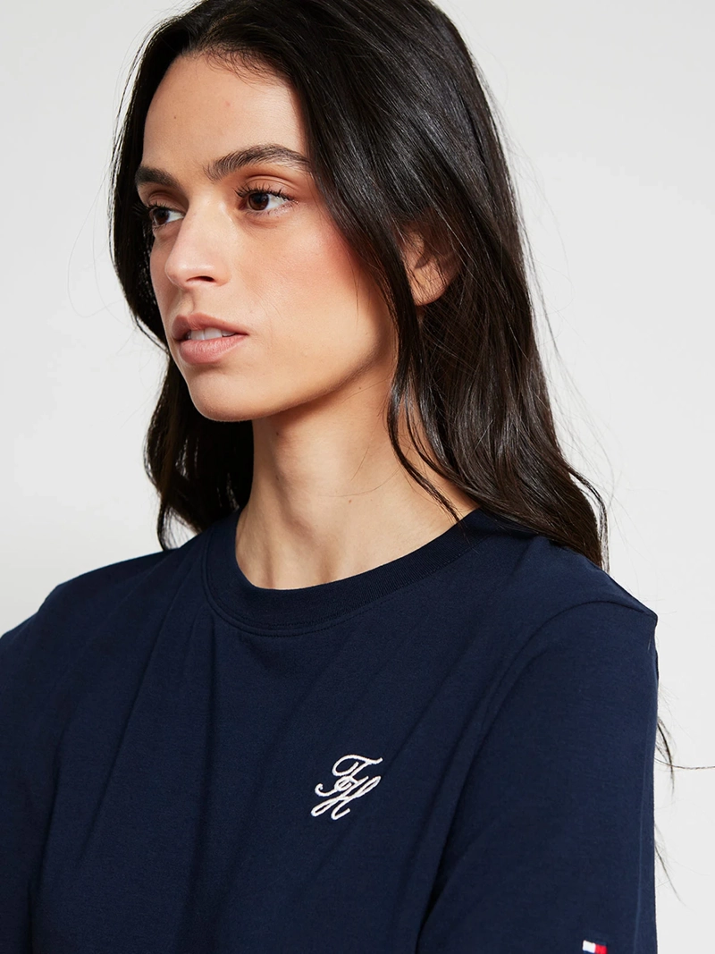 POLERA MUJER TOMMY HILFIGER MANGA CORTA ALGODÓN - 4