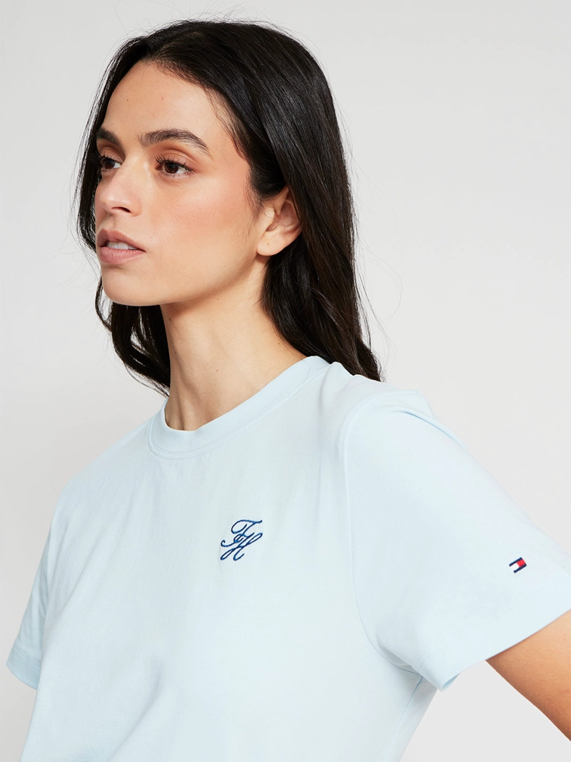 POLERA MUJER TOMMY HILFIGER MANGA CORTA ALGODÓN - 4