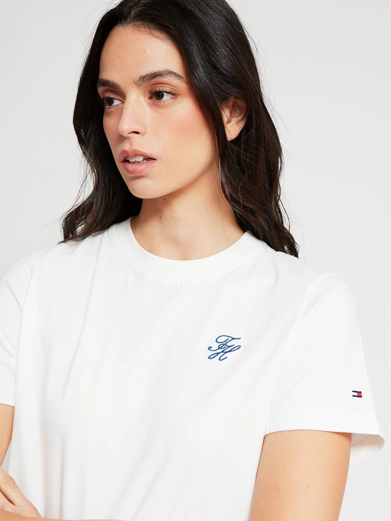 POLERA MUJER TOMMY HILFIGER MANGA CORTA ALGODÓN - 4