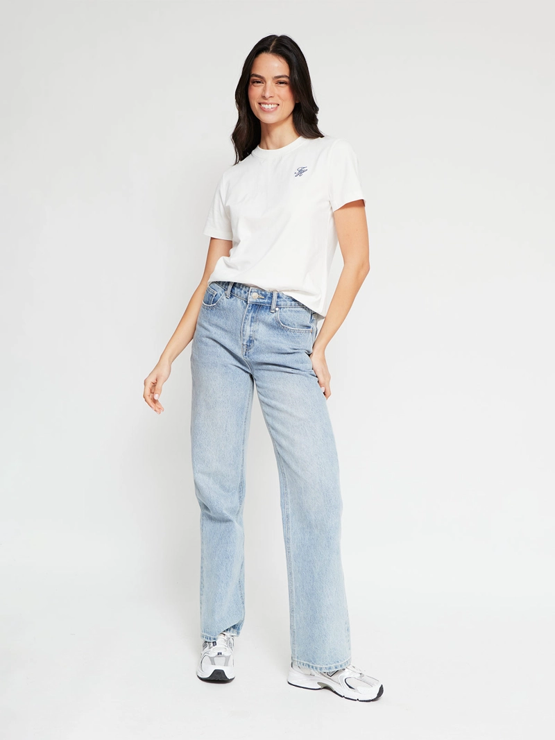 POLERA MUJER TOMMY HILFIGER MANGA CORTA ALGODÓN - 5