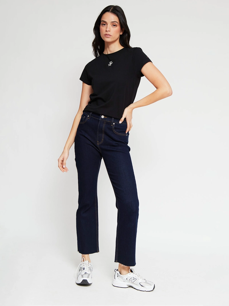 POLERA MUJER TOMMY HILFIGER MANGA CORTA ALGODÓN - 5