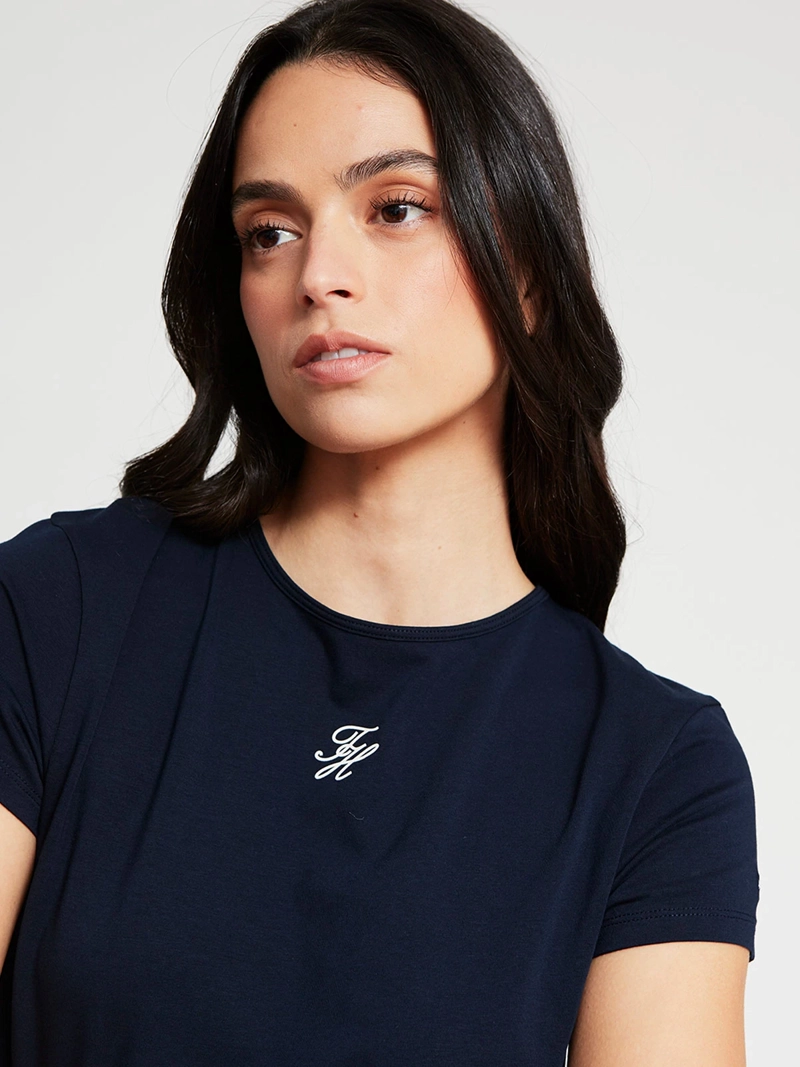 POLERA MUJER TOMMY HILFIGER MANGA CORTA ALGODÓN - 4