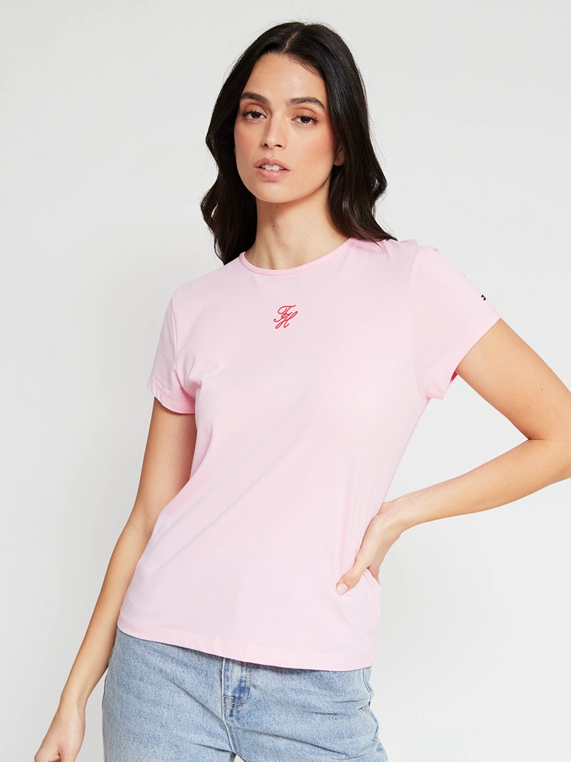 POLERA MUJER TOMMY HILFIGER MANGA CORTA ALGODÓN - 3