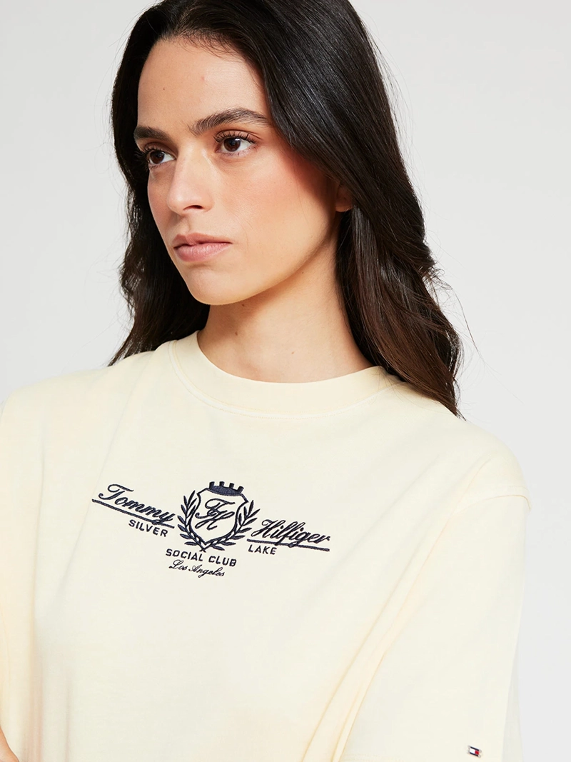 POLERA MUJER TOMMY HILFIGER MANGA CORTA ALGODÓN - 4