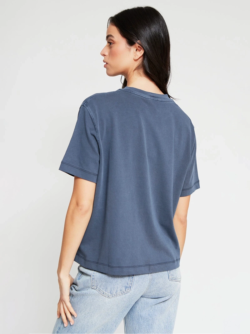 POLERA MUJER TOMMY HILFIGER MANGA CORTA ALGODÓN - 2
