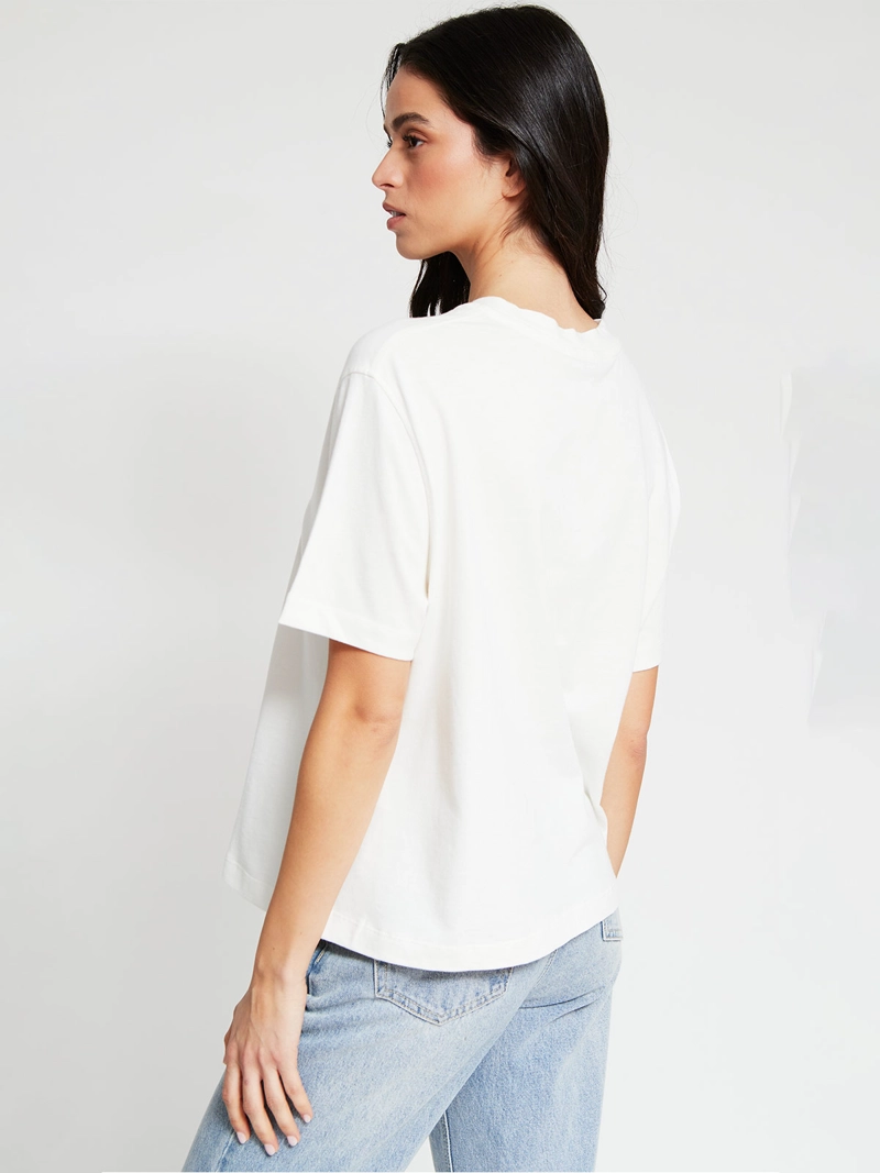 POLERA MUJER TOMMY HILFIGER MANGA CORTA ALGODÓN - 2