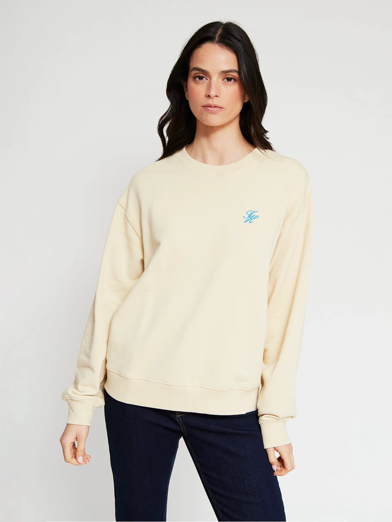 POLERÓN MUJER TOMMY HILFIGER MANGA LARGA ALGODÓN - 3