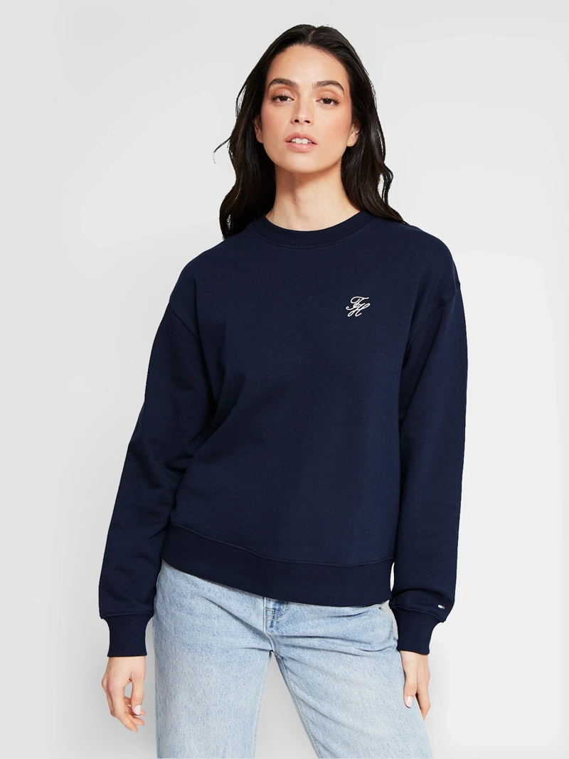 POLERÓN MUJER TOMMY HILFIGER MANGA LARGA ALGODÓN - 3