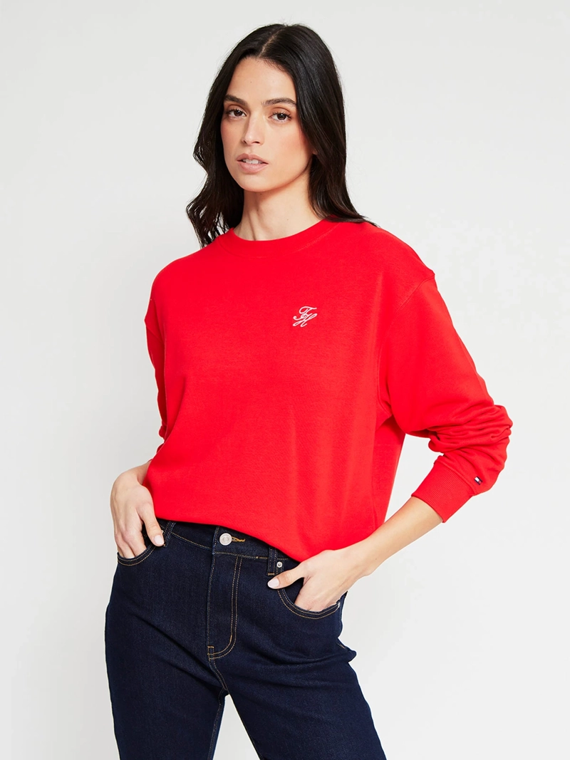 POLERÓN MUJER TOMMY HILFIGER MANGA LARGA ALGODÓN - 3