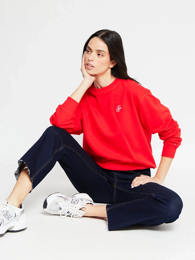 POLERÓN MUJER TOMMY HILFIGER MANGA LARGA ALGODÓN - 4