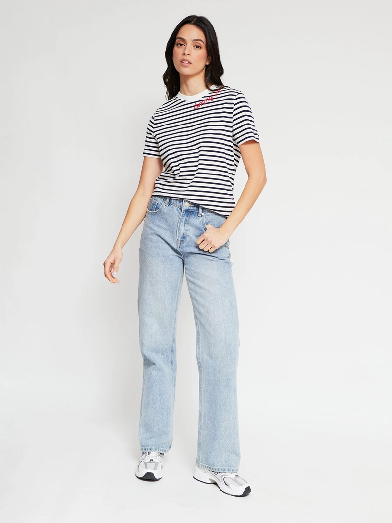 POLERA MUJER TOMMY HILFIGER MANGA CORTA ALGODÓN - 5