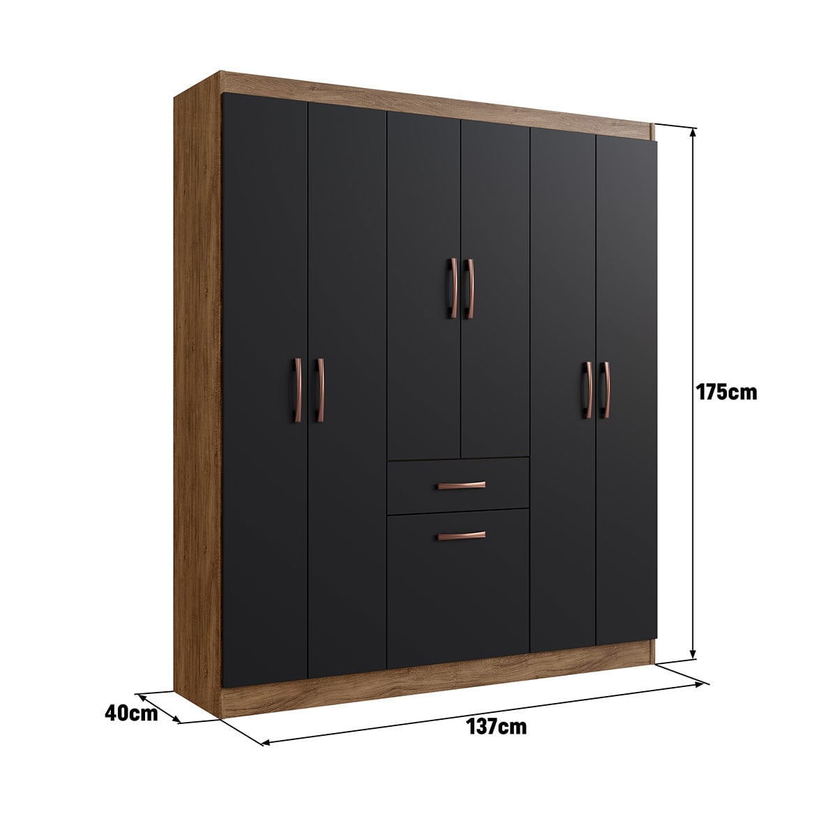 CLOSET ALTAVISION 5806 7 PUERTAS 1 CAJÓN - 5