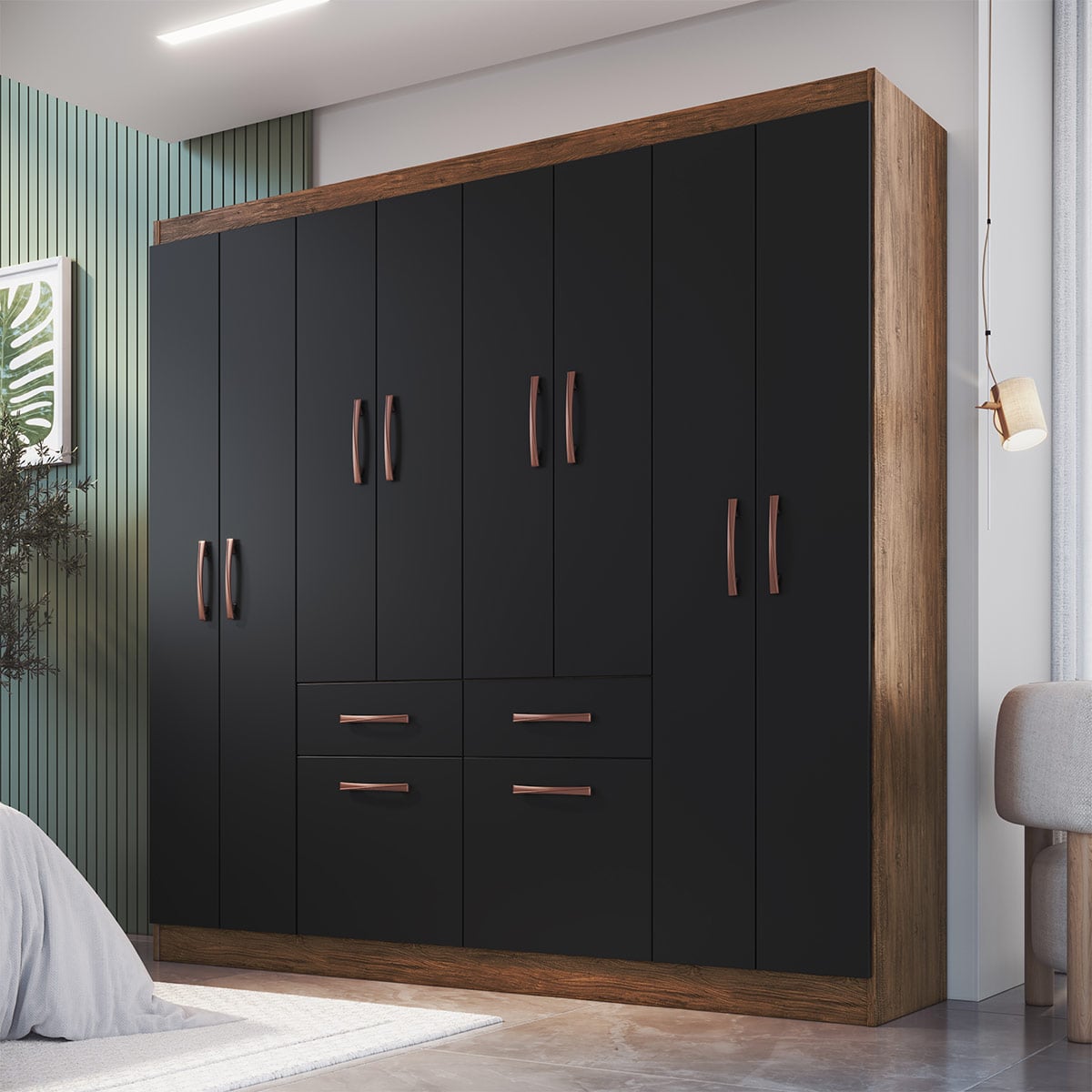CLOSET ALTAVISION 588008 10 PUERTAS 2 CAJÓN