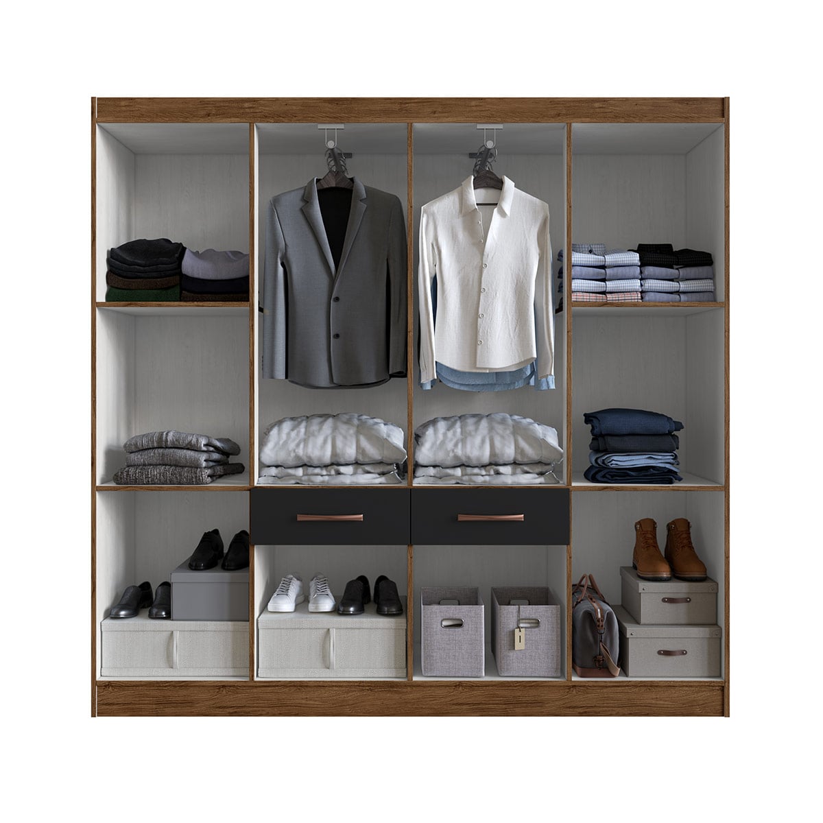 CLOSET ALTAVISION 588008 10 PUERTAS 2 CAJÓN - 4