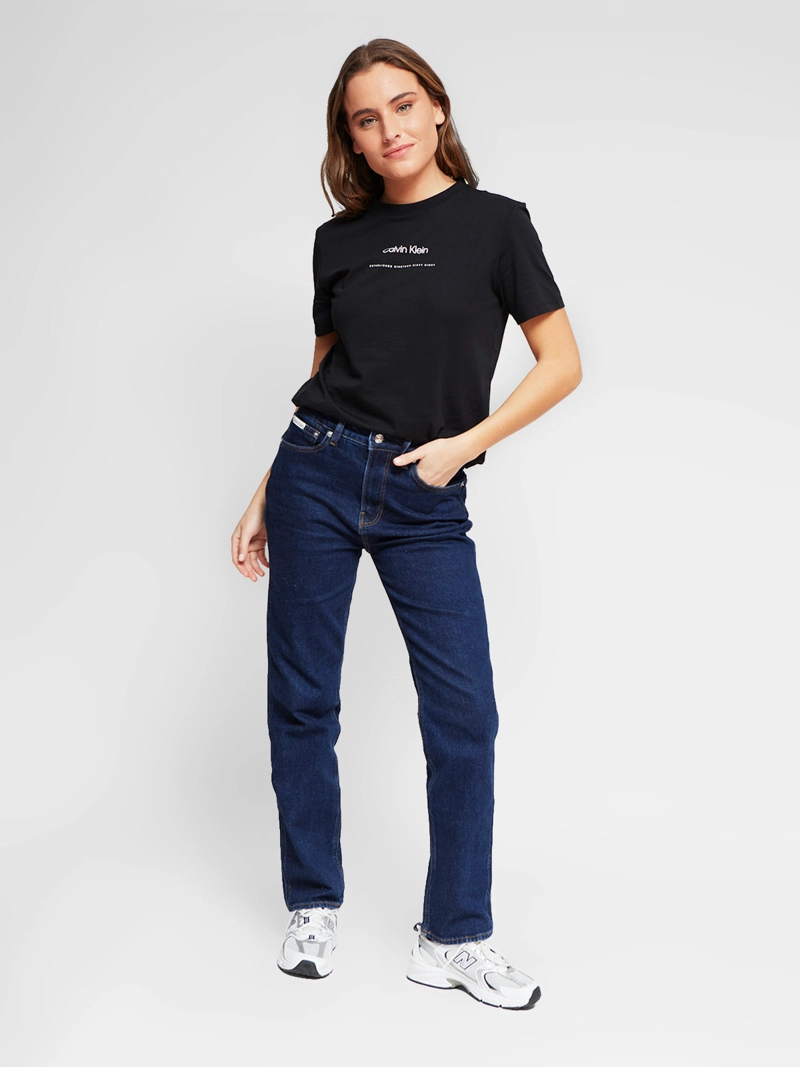 POLERA MUJER CALVIN KLEIN MANGA CORTA ALGODÓN - 5