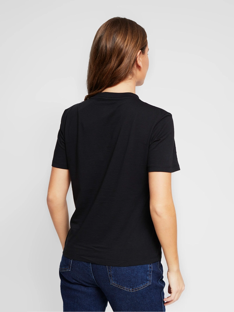 POLERA MUJER CALVIN KLEIN MANGA CORTA ALGODÓN - 2
