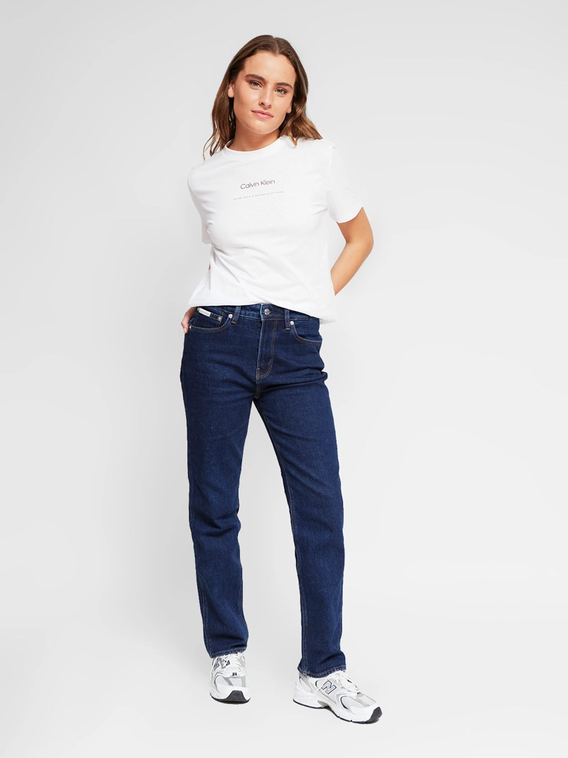 POLERA MUJER CALVIN KLEIN MANGA CORTA ALGODÓN - 5