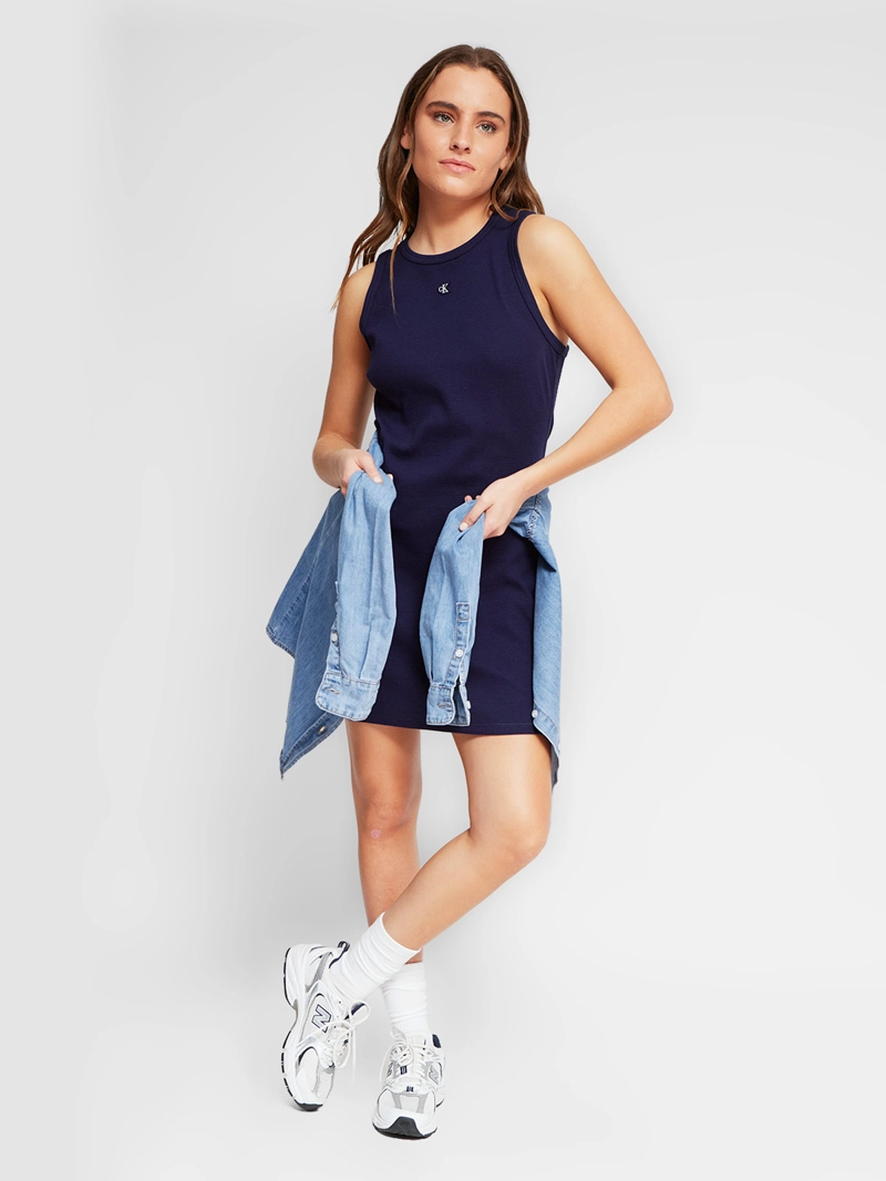 VESTIDO MUJER CALVIN KLEIN CORTO - 4