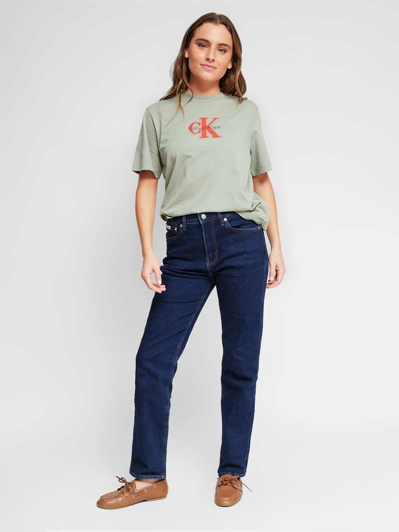POLERA MUJER CALVIN KLEIN MANGA CORTA ALGODÓN - 5