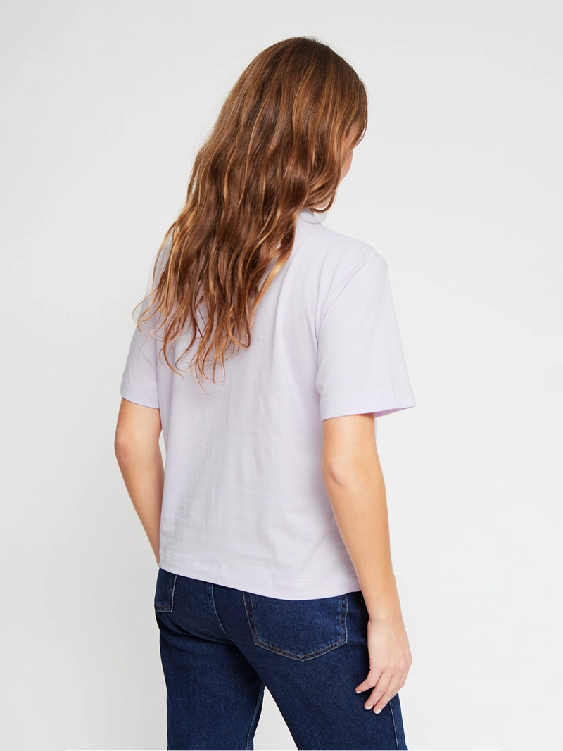POLERA MUJER CALVIN KLEIN MANGA CORTA ALGODÓN - 2