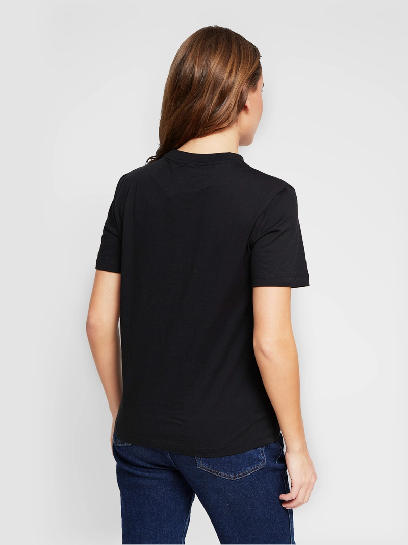 POLERA MUJER CALVIN KLEIN MANGA CORTA ALGODÓN - 2