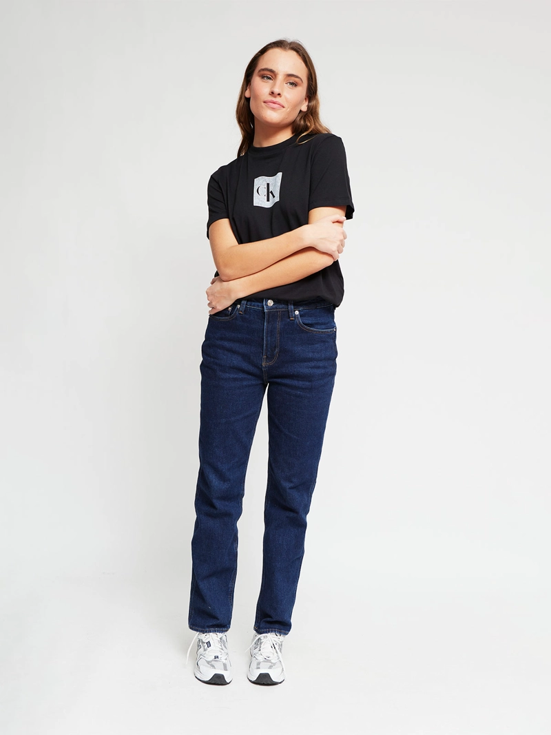 POLERA MUJER CALVIN KLEIN MANGA CORTA ALGODÓN - 5