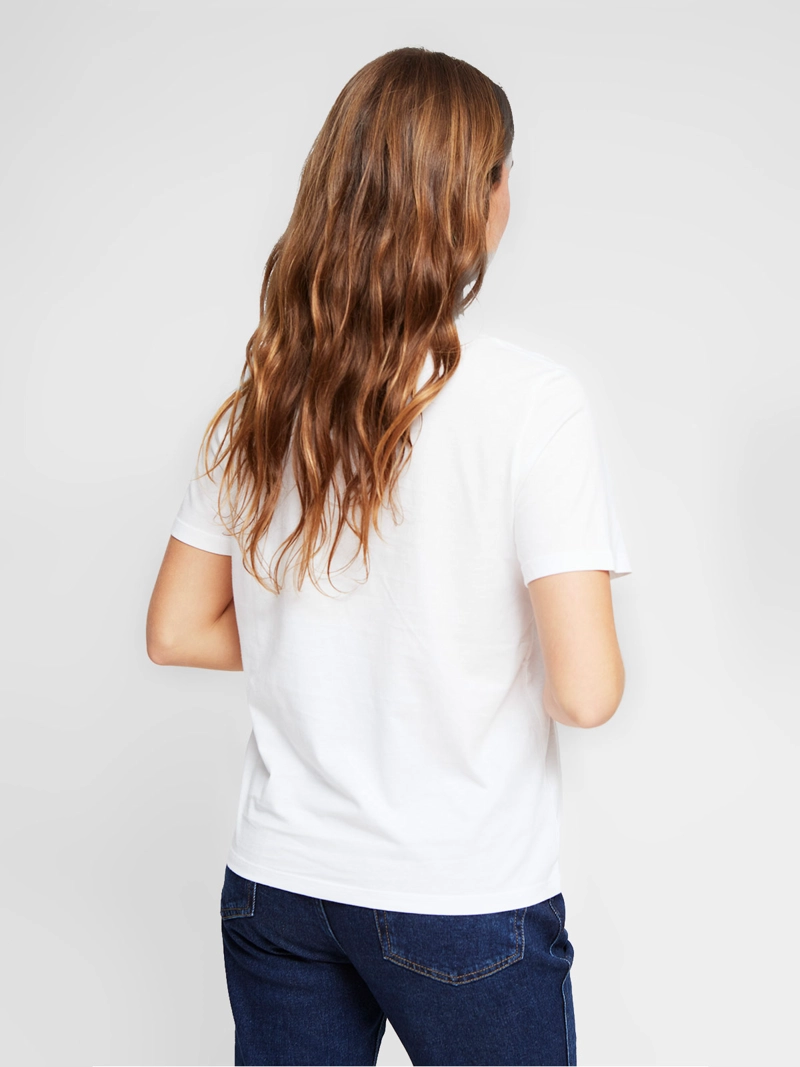 POLERA MUJER CALVIN KLEIN MANGA CORTA ALGODÓN - 2