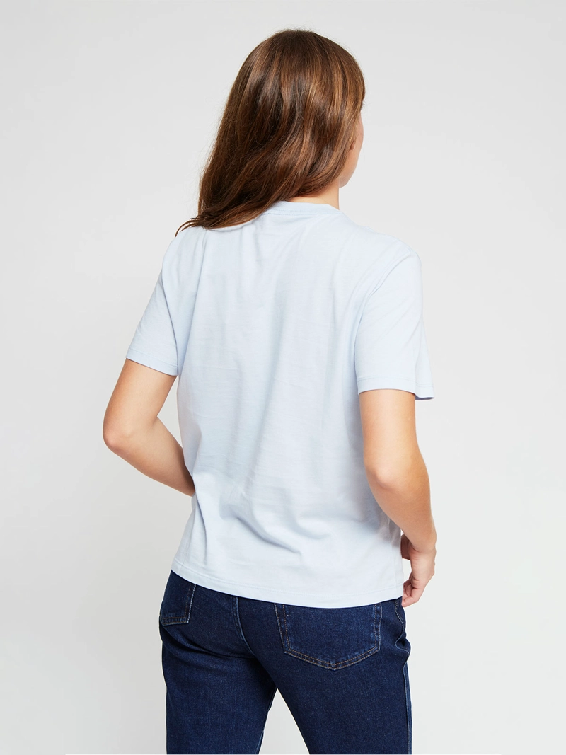 POLERA MUJER CALVIN KLEIN MANGA CORTA ALGODÓN - 2