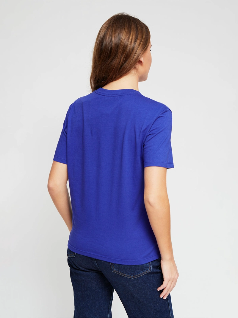 POLERA MUJER CALVIN KLEIN MANGA CORTA ALGODÓN - 2