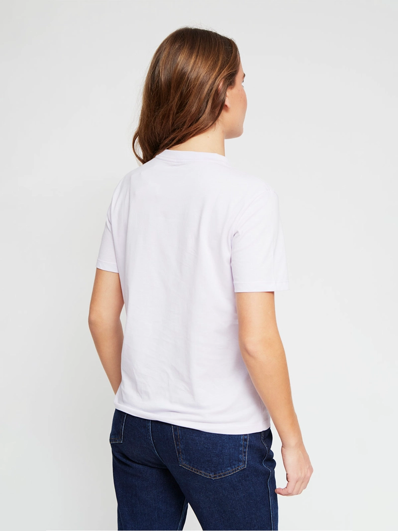 POLERA MUJER CALVIN KLEIN MANGA CORTA ALGODÓN - 2