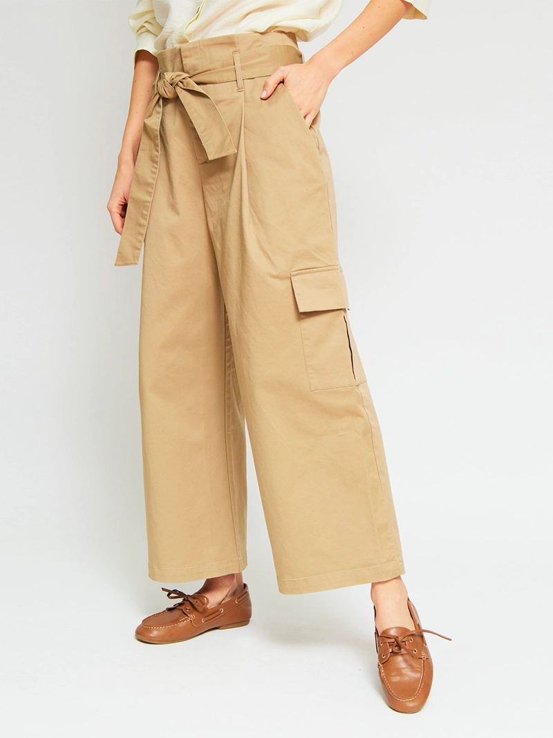 PANTALÓN MUJER MARQUIS ALGODÓN LAZO - 2