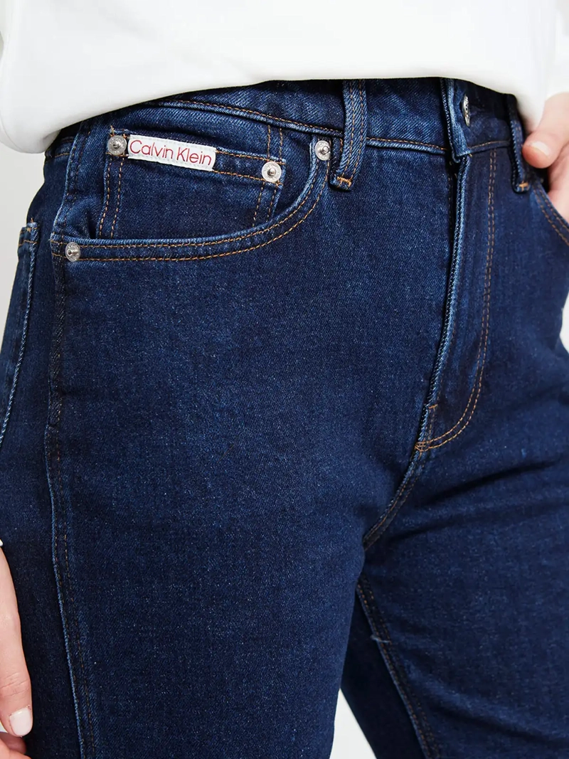 JEANS MUJER CALVIN KLEIN REGULAR FIT ALGODÓN - 4