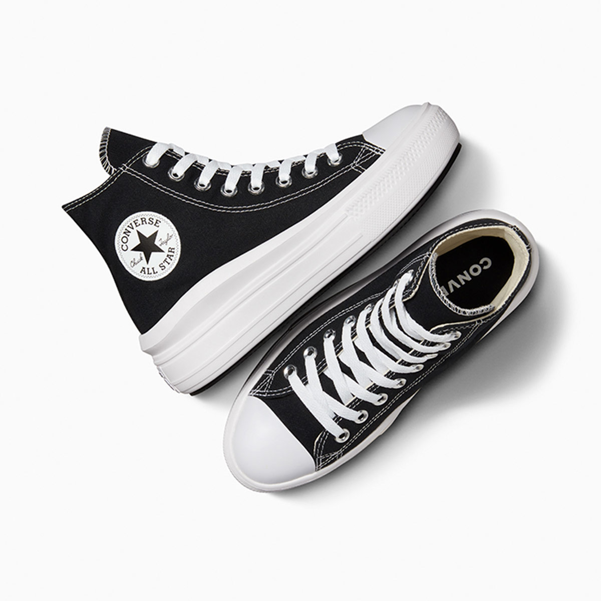 ZAPATILLAS UNISEX CONVERSE URBANO NEGRO CHUCK TAYLOR ALL STAR MOVE - 4