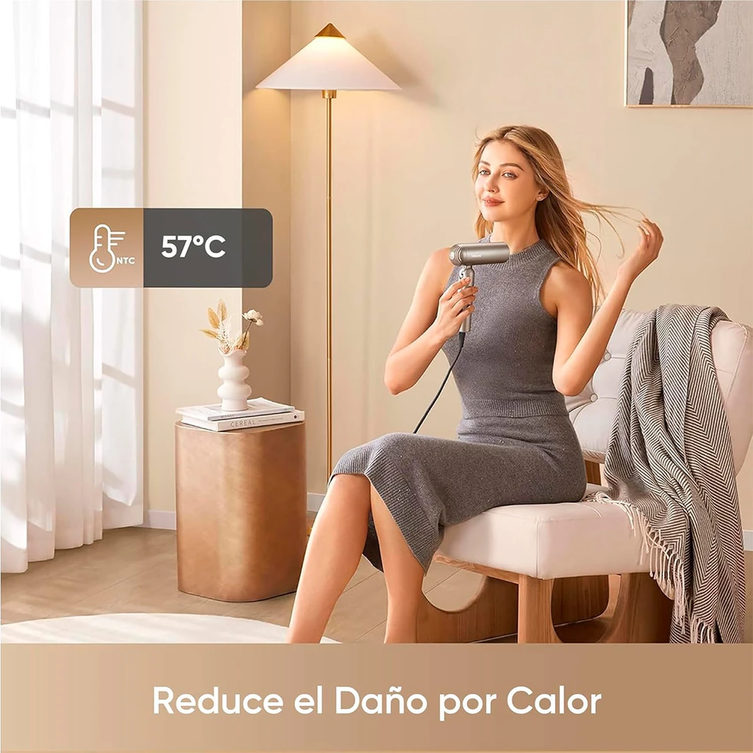 SECADOR DE PELO DREAME POCKET IONIC DRYER - 9
