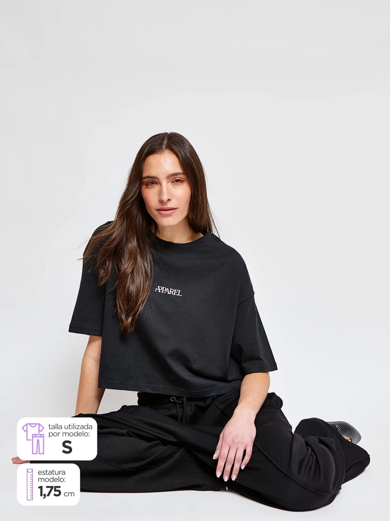 POLERA MUJER APPAREL POWER BY PERALTA ALGODÓN ESTAMPADA - 1
