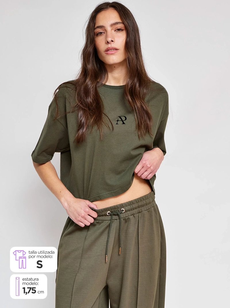 POLERA MUJER APPAREL POWER BY PERALTA ALGODÓN ESTAMPADA - 1