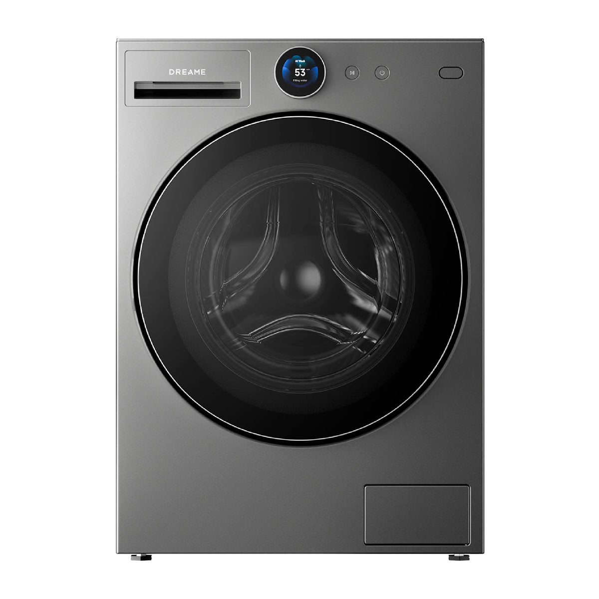 LAVADORA CARGA FRONTAL DREAME L9 12KG GRIS - 2