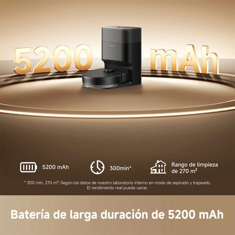 ROBOT 2 EN 1 ASPIRADOR TRAPEADOR DREAME F10 PLUS - 5