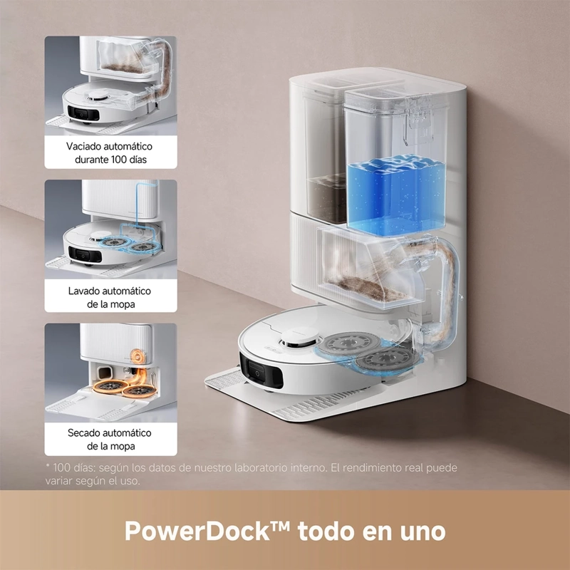 ROBOT 2 EN 1 ASPIRADOR TRAPEADOR DREAME D20 ULTRA - 4