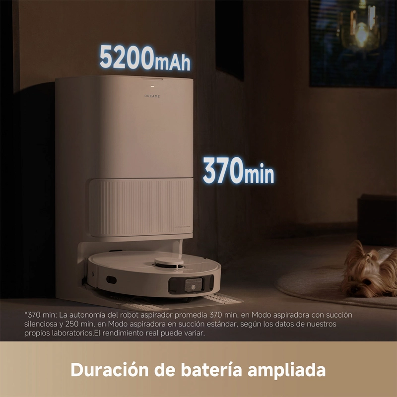 ROBOT 2 EN 1 ASPIRADOR TRAPEADOR DREAME D20 ULTRA - 9