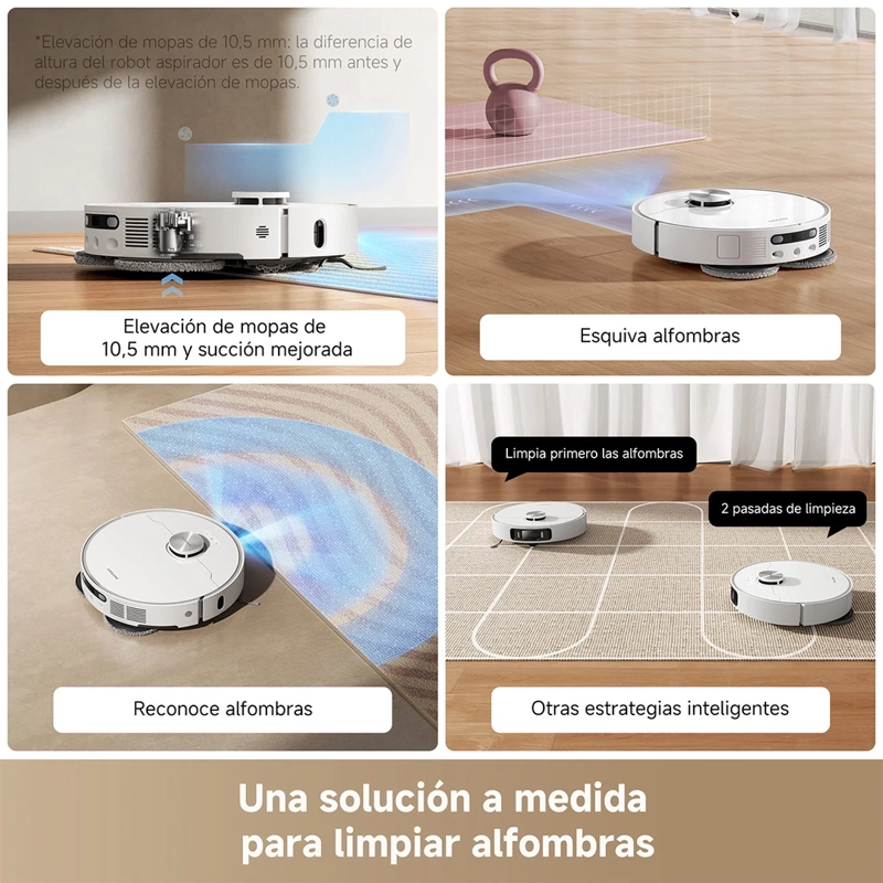 ROBOT 2 EN 1 ASPIRADOR TRAPEADOR DREAME L40 ULTRA AE - 9