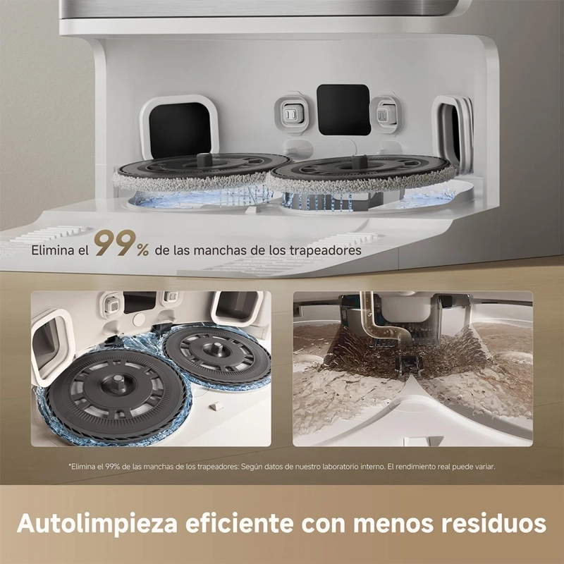 ROBOT 2 EN 1 ASPIRADOR TRAPEADOR DREAME D30 ULTRA - 6