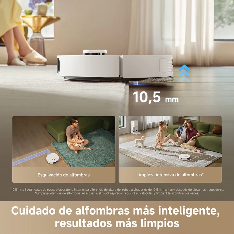 ROBOT 2 EN 1 ASPIRADOR TRAPEADOR DREAME D30 ULTRA - 9
